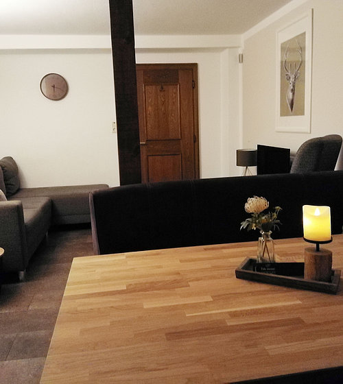 Living room/kitchen - Haus Franka, Zellbergeben, Zillertal